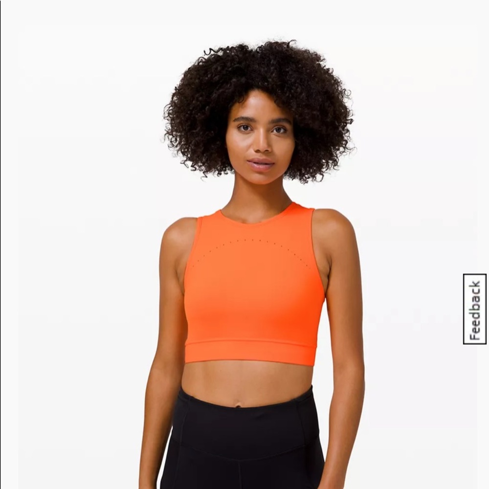 Lululemon Hotty Hot Cropped Tank